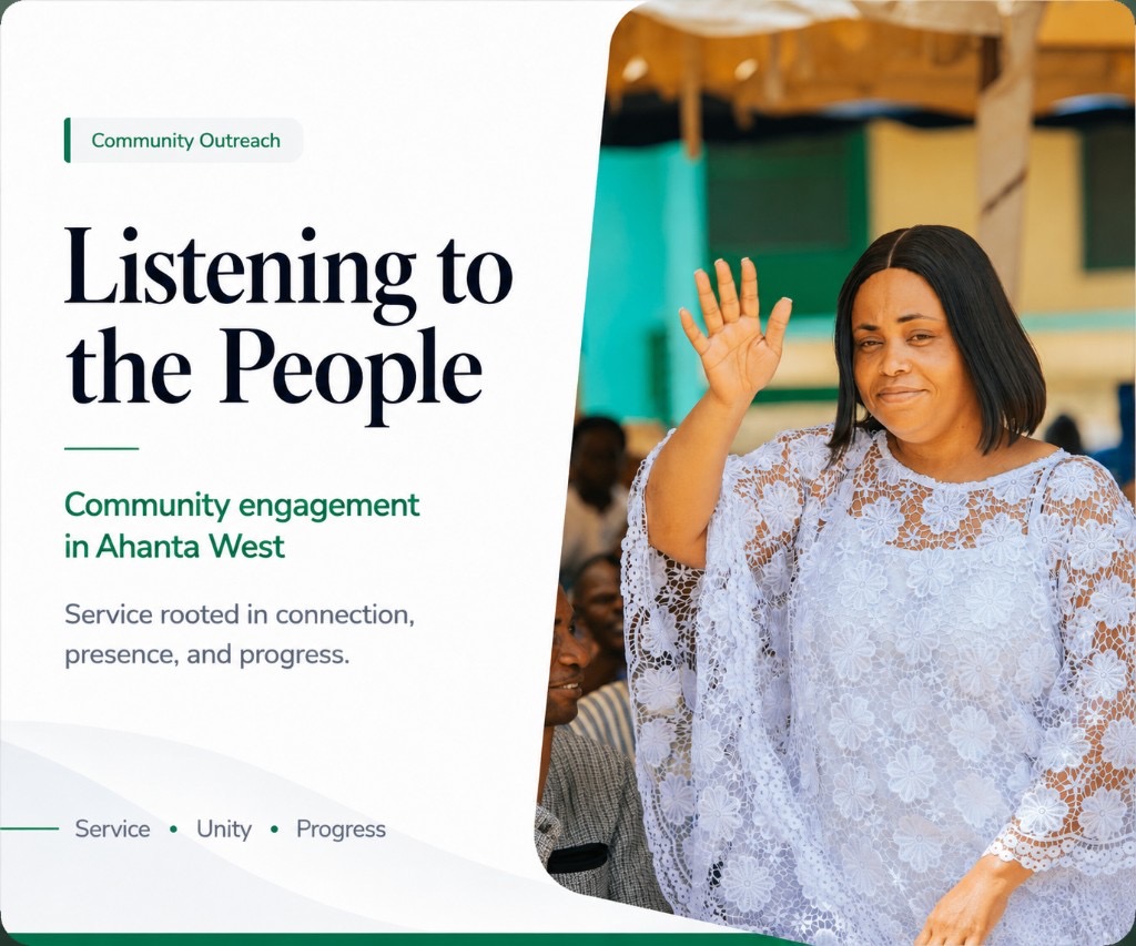 Community outreach and engagement in Ahanta West